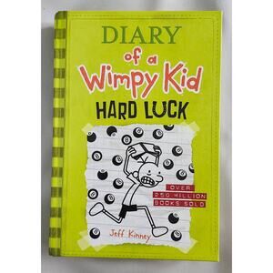 Diary of a Wimpy Kid Hard Luck by Jeff Kinney, Hardcover - VERY GOOD